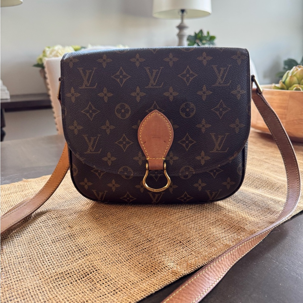 Louis Vuitton Saint Cloud GM Crossbody Bag Authentic